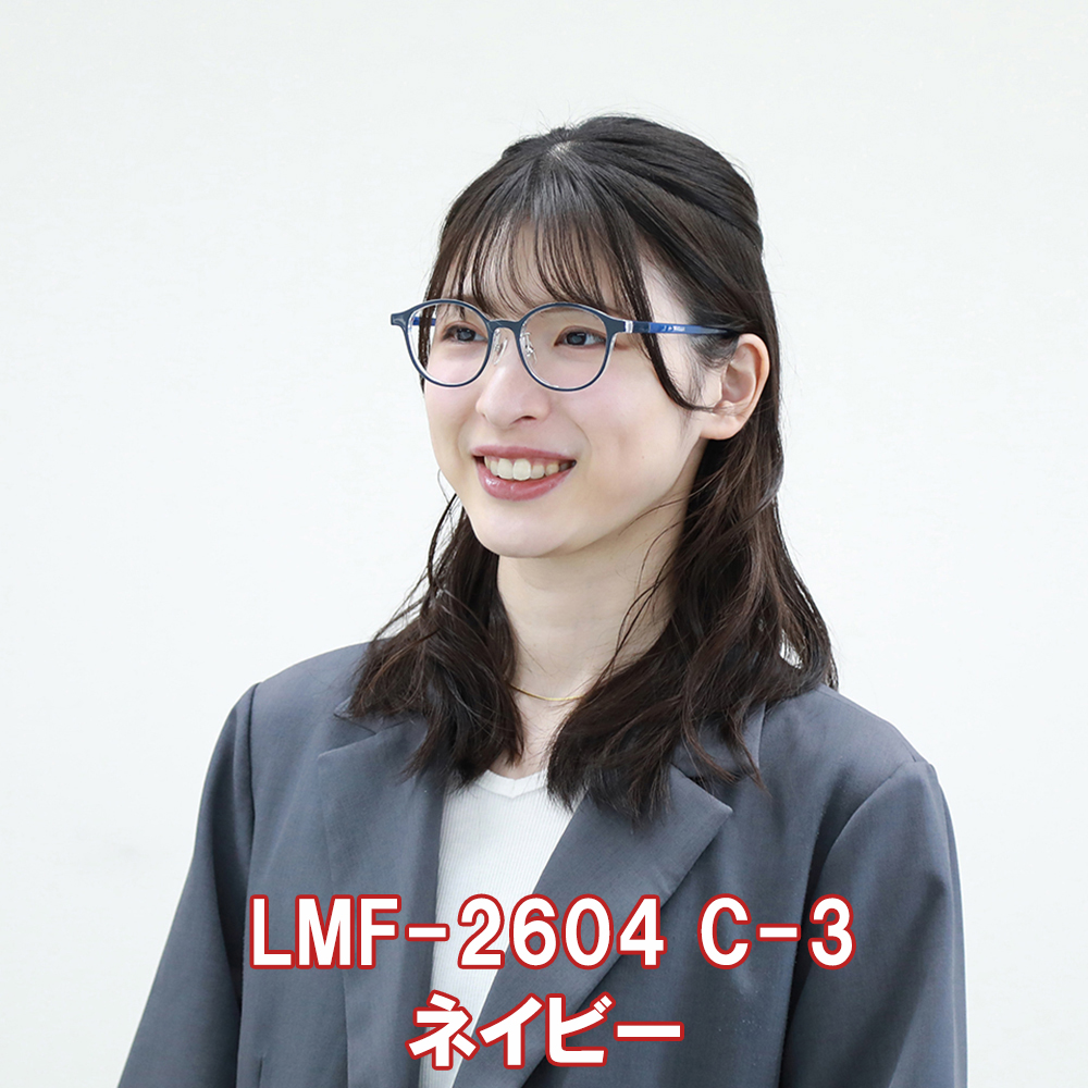 C-3 ネイビー　横テンプルミルキーブルー　 リトルミイ LMF-2604